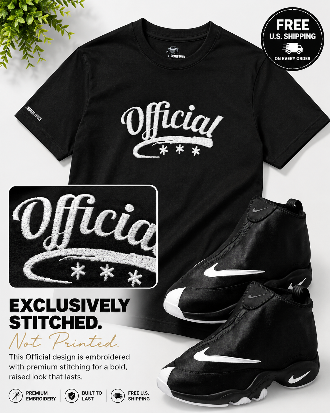 SNEAKER EFFECT graphic Tee Shirt to match Air Zoom Flight 98 The Glove
