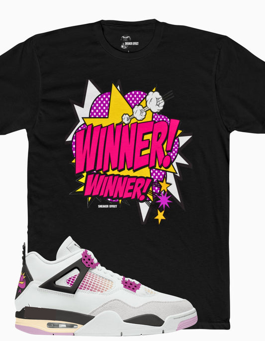 SNEAKER EFFECT Graphic Tee Shirt to match Jordan 4 comic