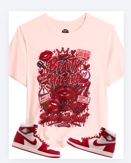 SNEAKER EFFECT Tee to match Jordan 1 High OG Nails & Grails