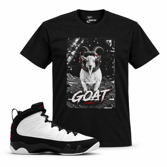 SNEAKER EFFECT Tee Shirt to match Jordan 9 OG Space Jam