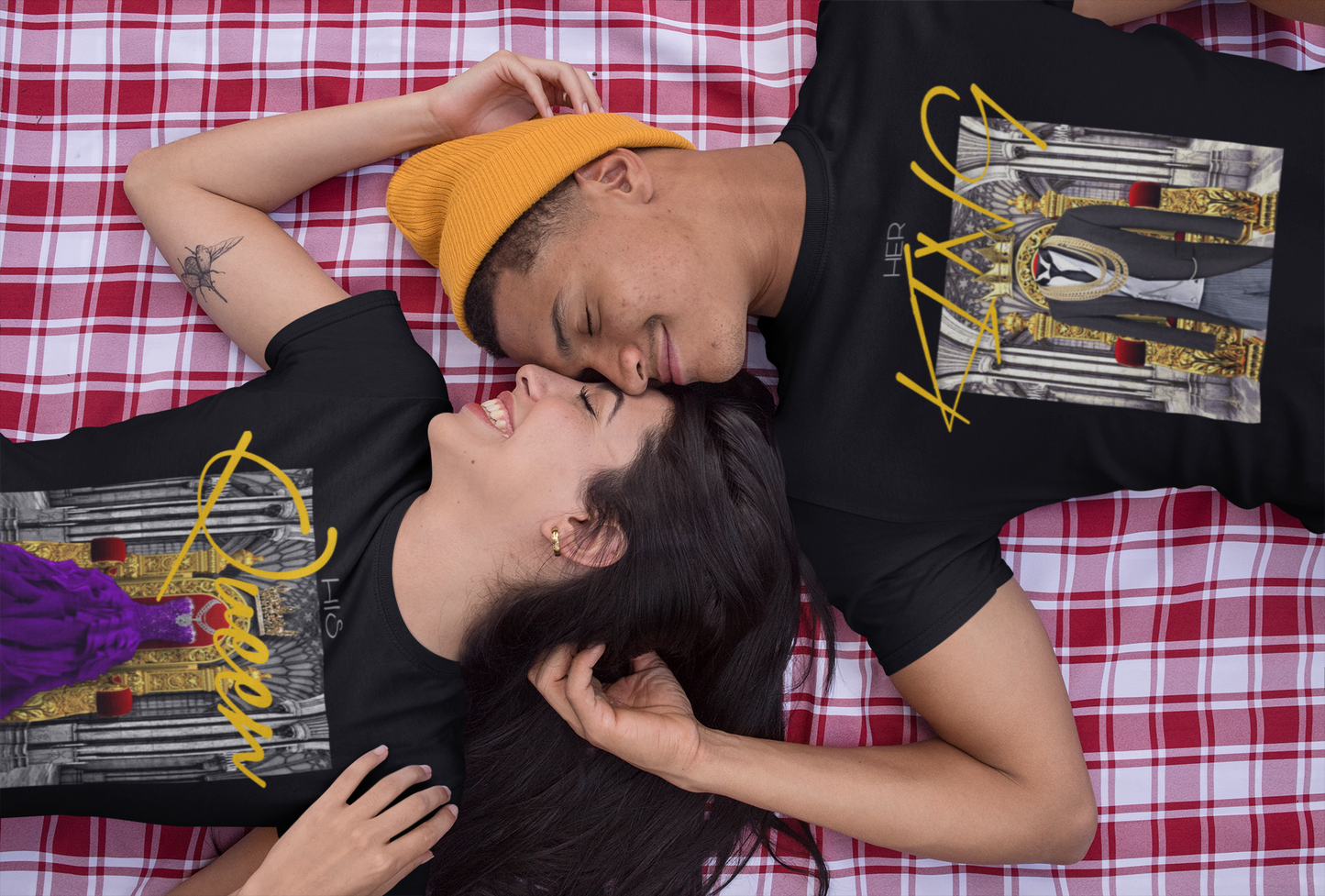 COUPLES KING & QUEEN TSHIRT